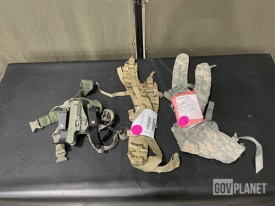 (21) Enhanced Frame Shoulder Straps, (40) Shoulder Straps & Assorted Items