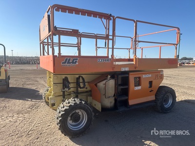 2007 JLG 3394 RT 4x4 Dual Fuel Scissor Lift