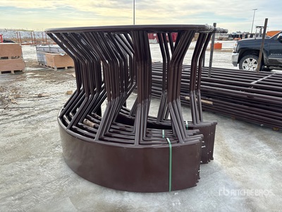 Quantity of (3) 2026 BYT FF71 71 in Prairie Funnel Livestock Feeder (Unused)