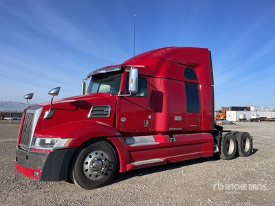 2016 Western Star 5700 6x4 T/A Sleeper Truck Tractor