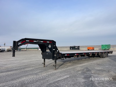 2010 PJ FD402 40 ft T/A Gooseneck Oplegger