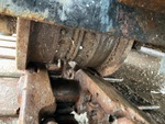 Undercarriage with Left Track Rollers