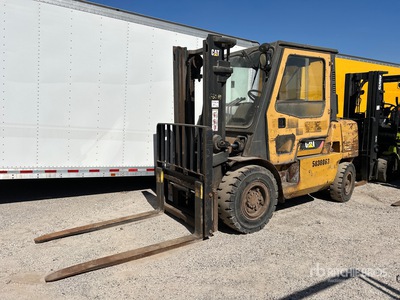 2008 Cat DP45K 10000 lb Cushion Tire Forklift