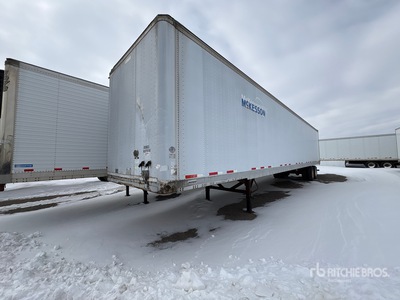 2000 Fruehauf 53 ft x 96 in T/A Van Trailer
