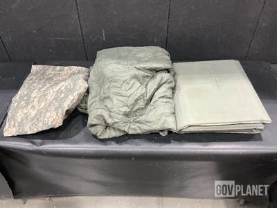 (28) Bivy Covers, (6) Sleeping Bags & Assorted Items