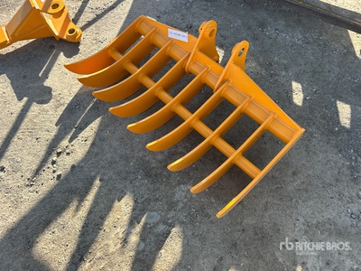 2026 GIYI 44 in Rastrello per escavatore - Fits Cat 305 (Unused)