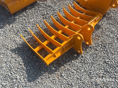 2026 GIYI 44 in Rastrillo para excavadora - Fits Cat 305 (Unused)