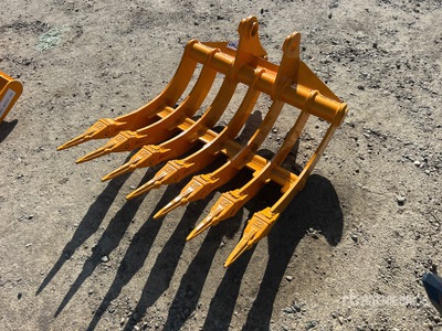 2026 GIYI 32 in Rastrello per escavatore - Fits Cat 305 (Unused)