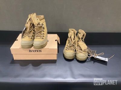 (27) Pairs of Bates Combat Boots