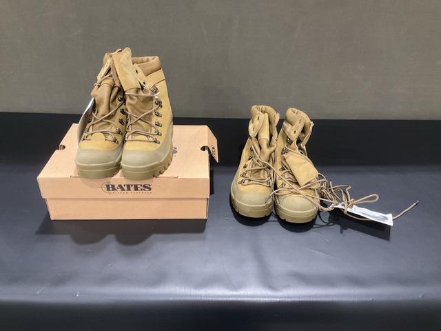 (27) Pairs of Bates Combat Boots
