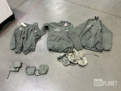 (5) Parka Liners, (93) Improved First Aid Kit Pouches & Assorted Items