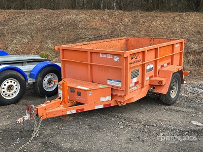 2018 Snake River DMP58 8 ft S/A DMP58-5K HD Dump Utility Trailer