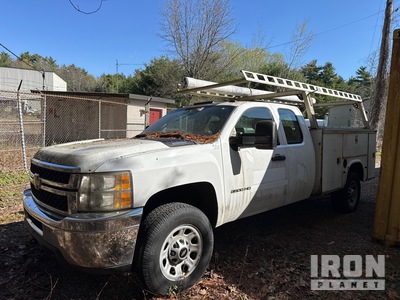 2011 Chevrolet Siliverado 3500HD 4x4 Extended Cab Camión Utilitario