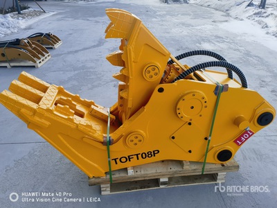 2025 TOFT TOFT08P Demolition Pulverizer - Fits Cat 320 / 20 - 30 ton (Unused)