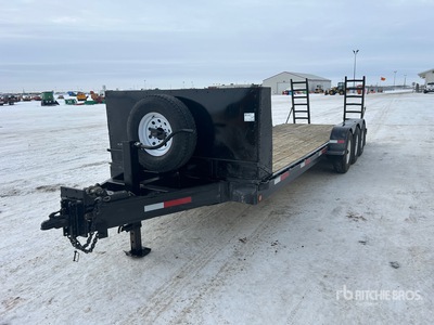 2006 Trailtech 30 ft Tri/A Remolque caja abierta