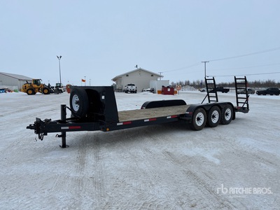 2006 Trailtech 24 ft Tri/A Equipment Trailer