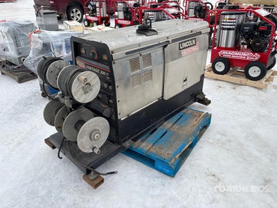 Lincoln Electric Vantage 300 400 A Skid-Mounted Multi-Process Multi-Operator Welder
