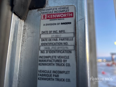 2018 Kenworth T400 6x4 Planen-Lkw