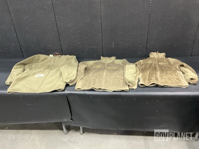 (34) Cold Weather Shirts, (19) Cold Weather Jackets & (3) ECW Parka Liners