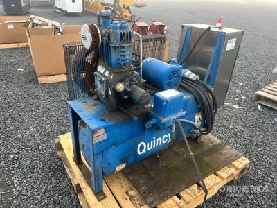 Quincy Skid-Mounted Electric 30 gal Air Compressor