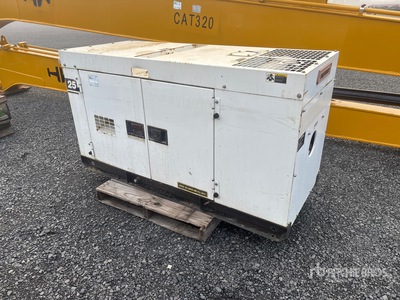 2011 Multiquip DCA-25SSIU3 14 kW Skid-Mounted Generador