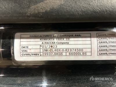 2024 Kenworth T880 8x4 Twin-Steer T/A Dump Truck