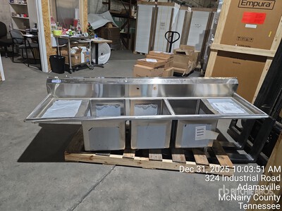 Empura EMP-EHD31620LR18 Sink معدات طهي