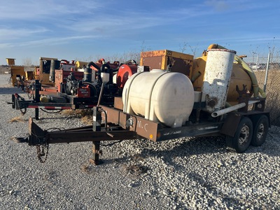 2002 Ditch Witch 500 gal T/A ハイドロバキュームトレーラー