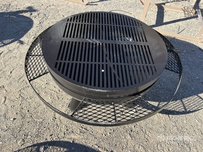 Big Daddy Circular Fire Pit with Grate (Unused)