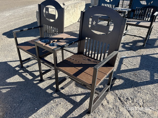 Big Daddy Double Metal Rocking Chair with Armrest (Unused) | Ritchie ...