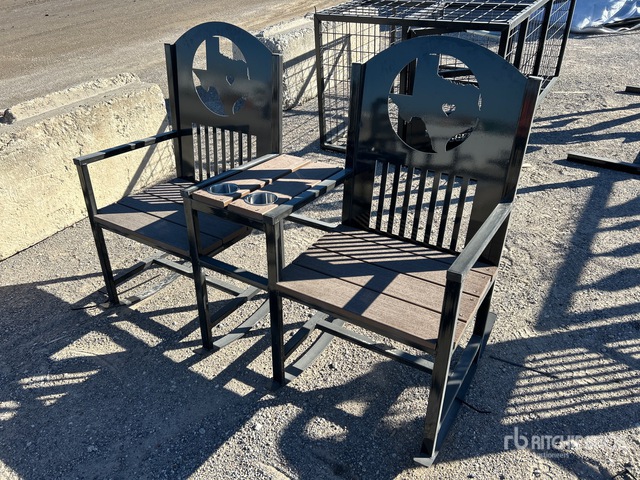 Big Daddy Double Metal Rocking Chair with Armrest (Unused) | Ritchie ...