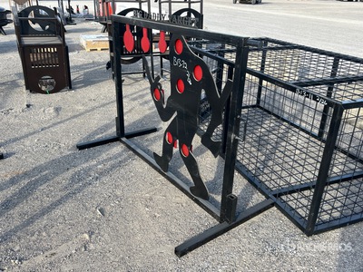 Big Daddy Targets Large Metal AR500 Bigfoot Shooting Target (Unused)