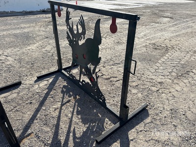Big Daddy Targets Large Metal AR500 Deer Shooting Target (Unused)