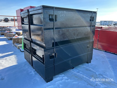 Quantity of (4) Greenlee 5 ft x 2 ft Job Site Box