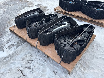 Quantity of (4) Can-Am ATV Bolt On Snow Tracks