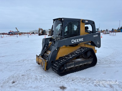 2012 John Deere 333D Two-Speed Compact Track Loader
