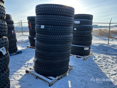 Quantity of (8) Koryo K905 11R24.5 Winter Neumáticos