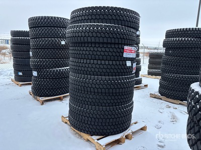 Quantity of (8) Koryo K905 11R24.5 Winter Tires
