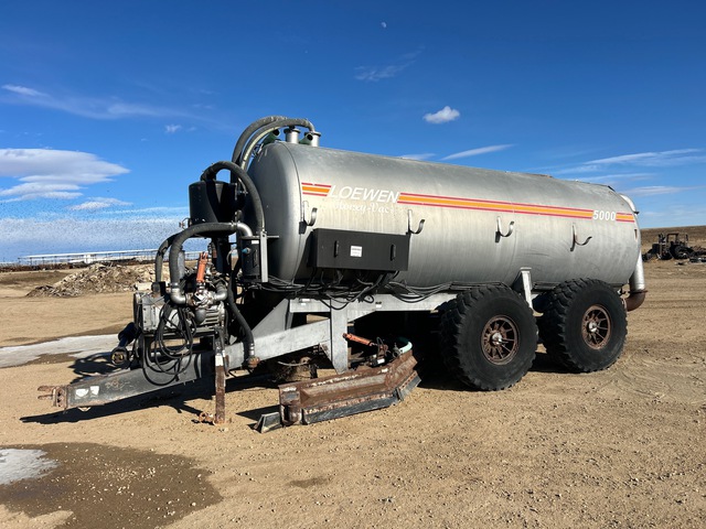 2007 Loewen 5000 Honey Vac Tow-Behind Vacuum Manure Spreader