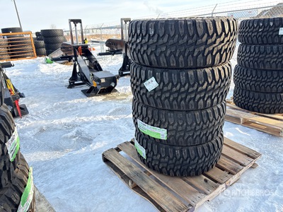 Quantity of (4) Haida HD868 LT33x12.50R18 Mud Champ Pneus