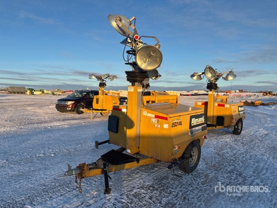 2012 Allmand Maxi-Lite V Series 22 kW Light Tower