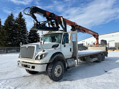 2004 Terex Atlas 250.2 3000 kg Knuckle Boom on 2011 International 7600 6x4 Boom Truck