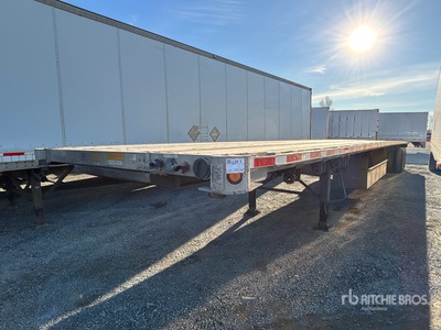 2009 Utility 53 ft T/A Flatbed Trailer