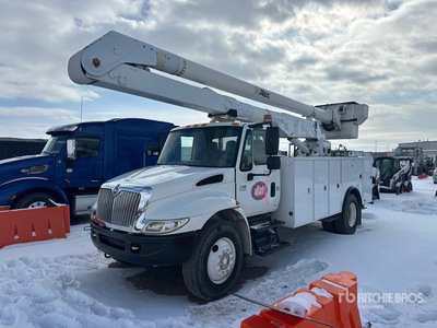 Altec AA 600L 51 ft on 2007 International 4300 4x2 Piattaforma autocarrata (Inoperable)