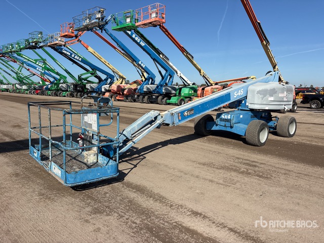 2016 Genie S-45 4WD Diesel Telescopic Boom Lift | Ritchie Bros. Auctioneers