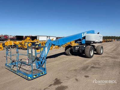 2018 Genie S-65 4WD Diesel Telescopic Boom Lift