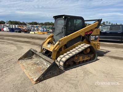 2019 Cat 289D Two-Speed High Flow XPS Chargeuse sur rails compacte