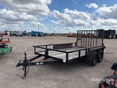 2017 American Made Products 12 ft T/A Utility Trailer