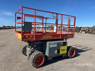 2019 Skyjack SJ6826 RT Diesel Schaarlift