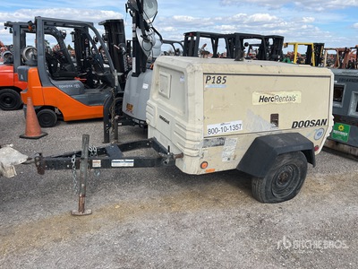 2016 Doosan P185WDO 185 cfm Mobile Compresor de aire